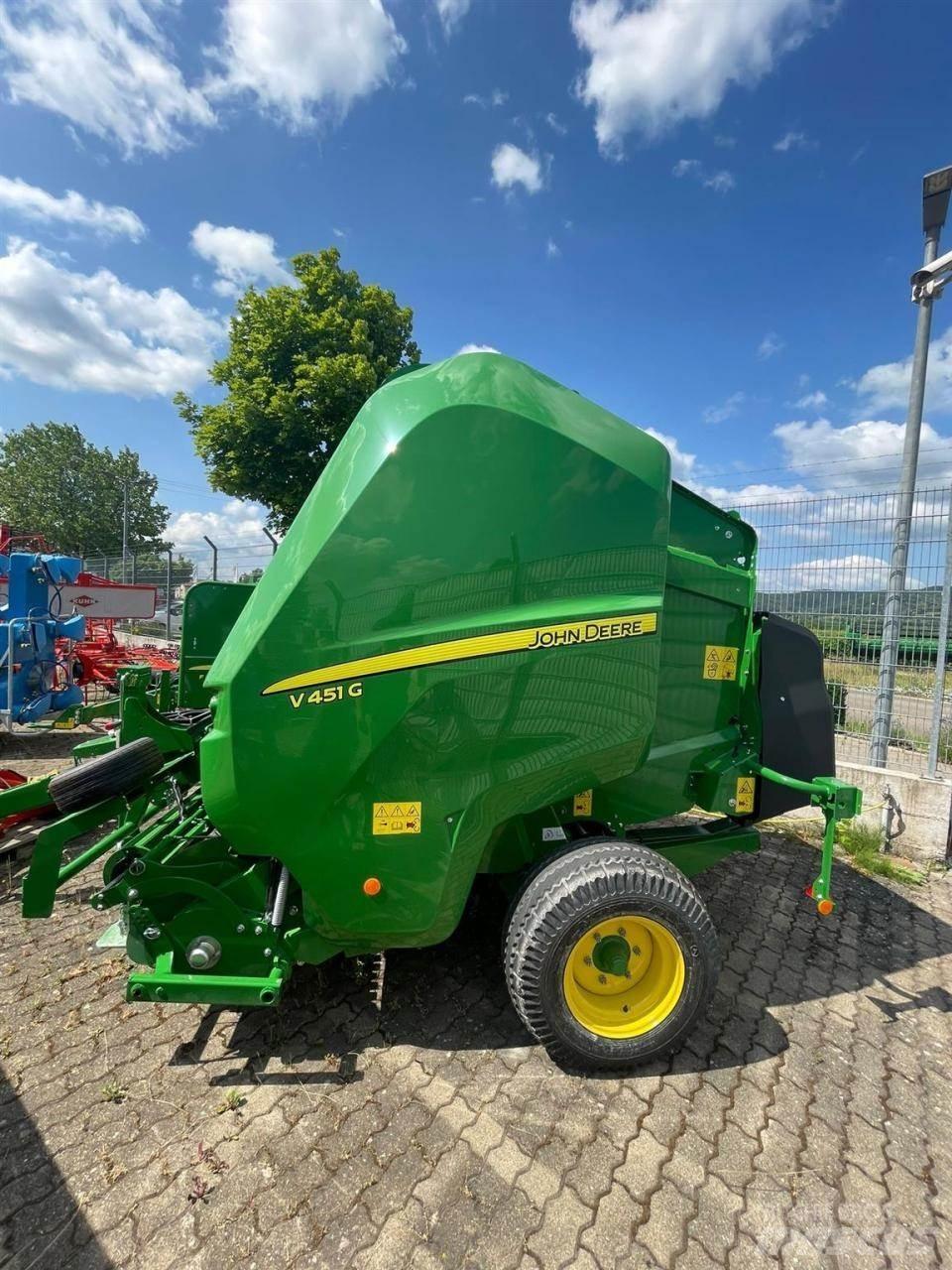 John Deere V451G Round Balers