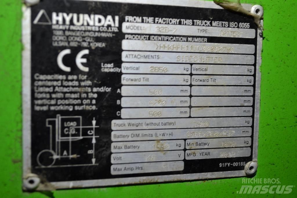 Hyundai 32 B-7 Electric Forklifts