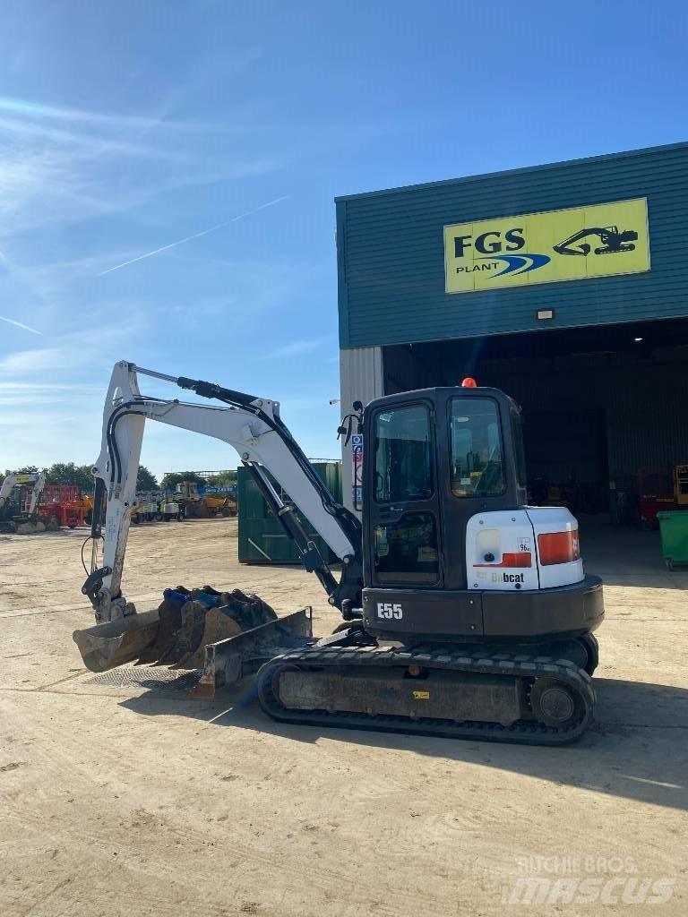 Bobcat E 55 Mini Excavators <7t (Mini Diggers)