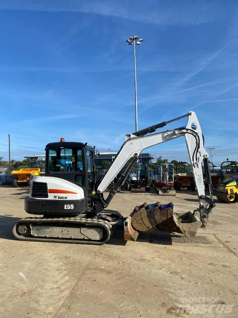 Bobcat E 55 Mini Excavators <7t (Mini Diggers)