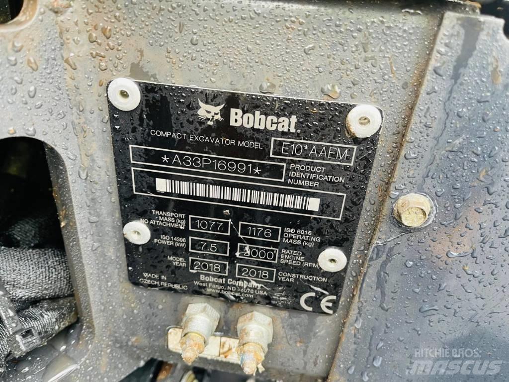 Bobcat E 10 Mini Excavators <7t (Mini Diggers)