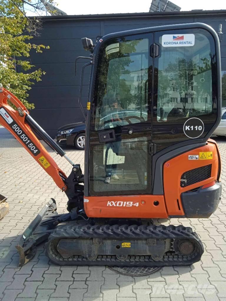 Kubota KX 019-4 Mini Excavators <7t (Mini Diggers)