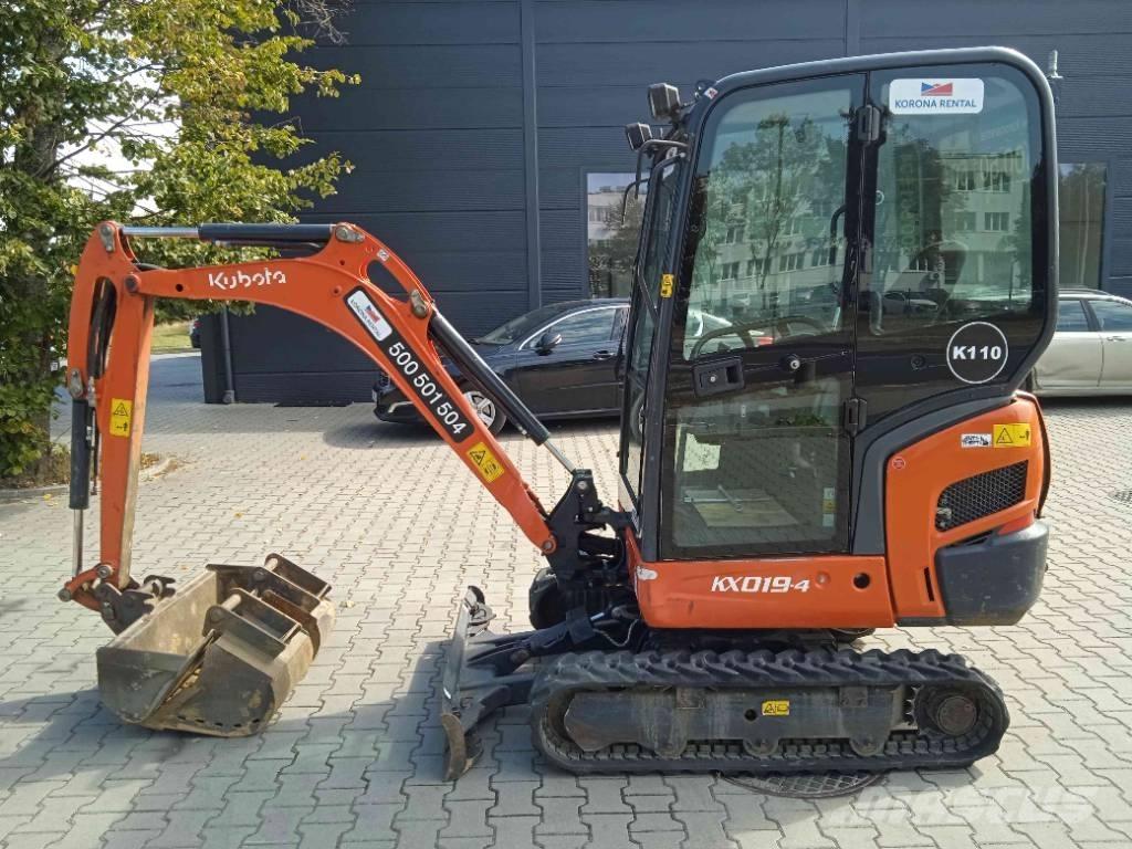Kubota KX 019-4 Mini Excavators <7t (Mini Diggers)