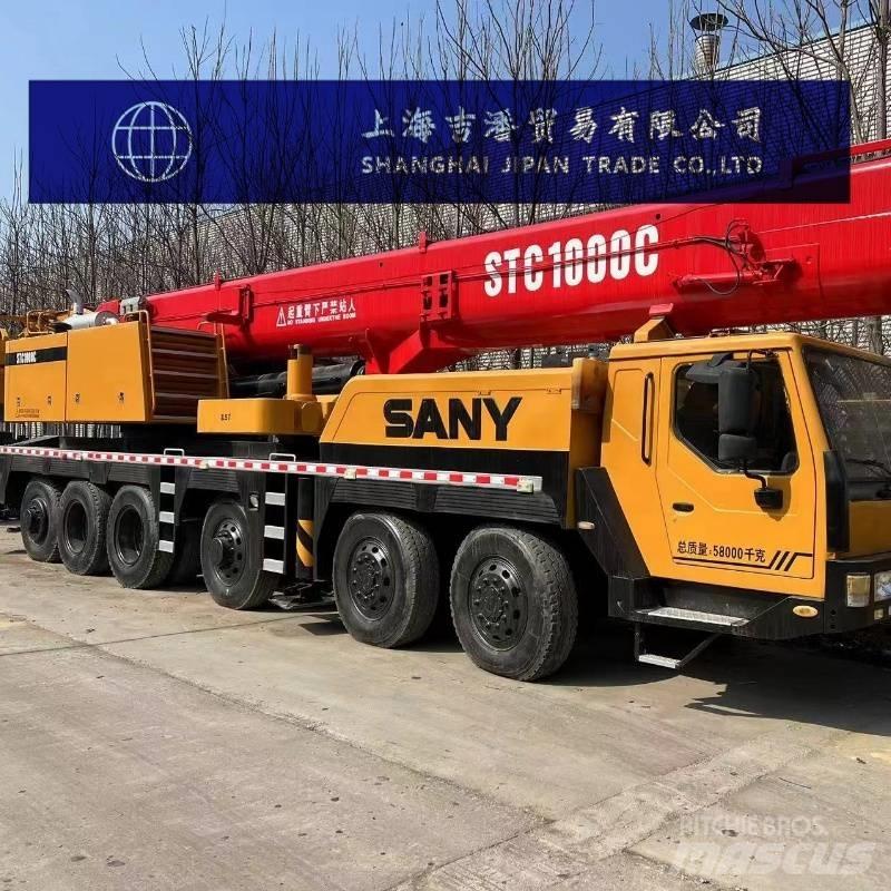 Sany STC 1000C Mobile and all terrain cranes