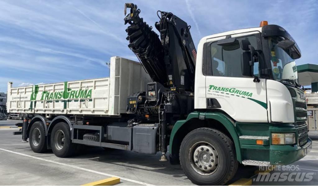 Hiab 477 E-8 Knuckleboom cranes