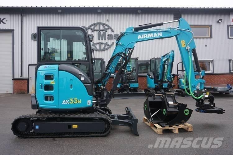 Airman AX 33 U Mini Excavators <7t (Mini Diggers)
