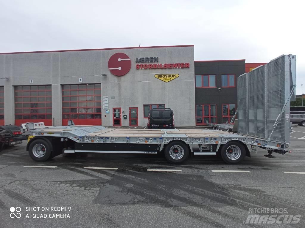 Humbaur Maskintralle Lowboy trailer