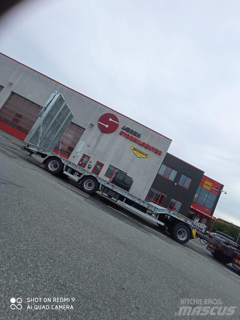 Humbaur Maskintralle Lowboy trailer