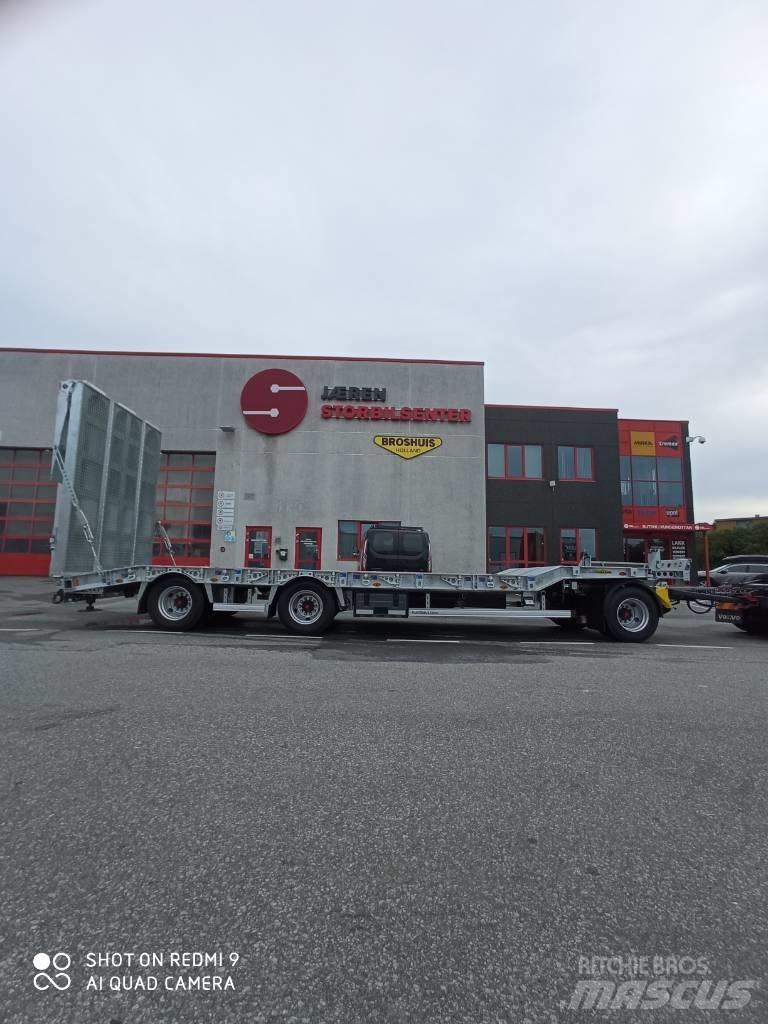 Humbaur Maskintralle Lowboy trailer