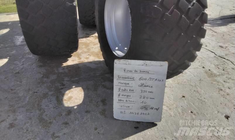 Alliance 600/55R26.5 Tires, wheels and rims
