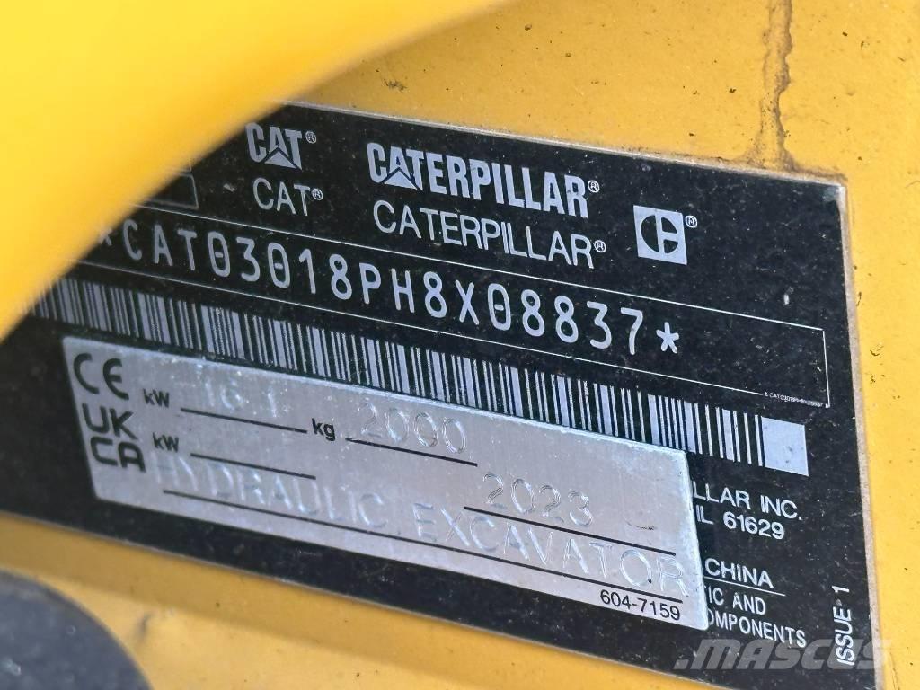 CAT 301.8 Mini Excavators <7t (Mini Diggers)