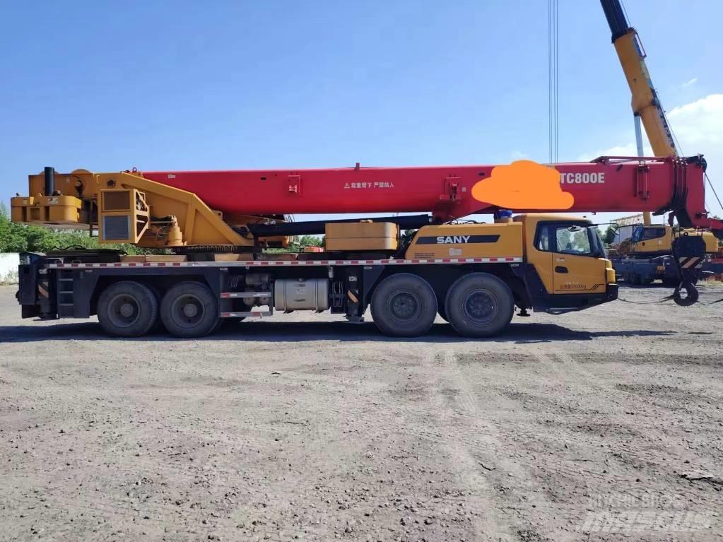 Sany STC800E5 Mobile and all terrain cranes