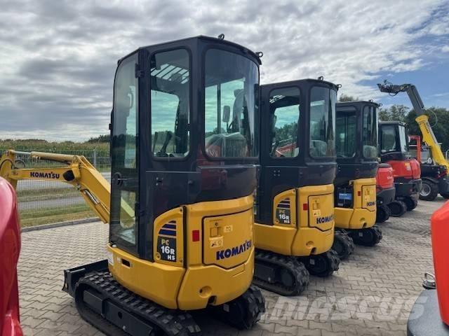 Komatsu PC 16 Mini Excavators <7t (Mini Diggers)