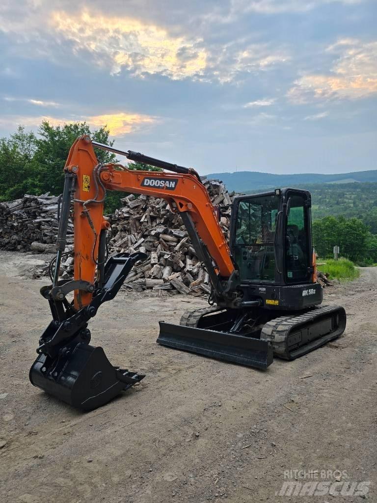 Doosan DX 50 Z Mini Excavators <7t (Mini Diggers)