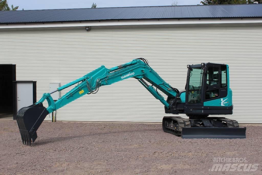 Sunward SWE 90 UF Mini excavators  7t - 12t