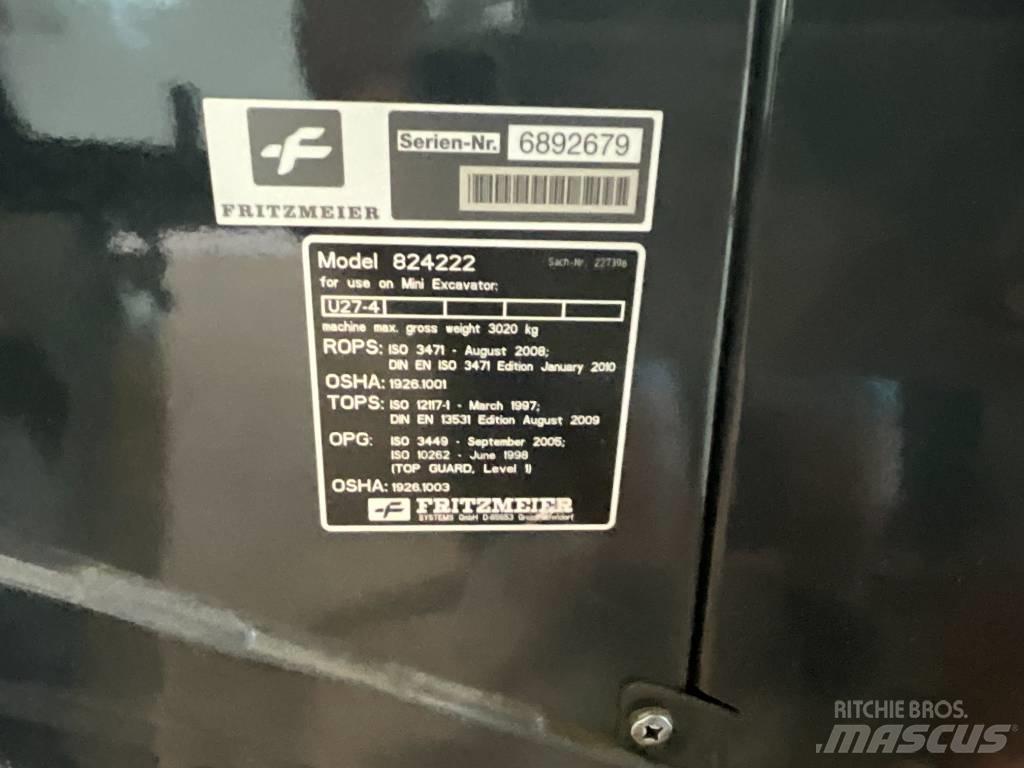 Kubota U 27-4 Forestry Cabin