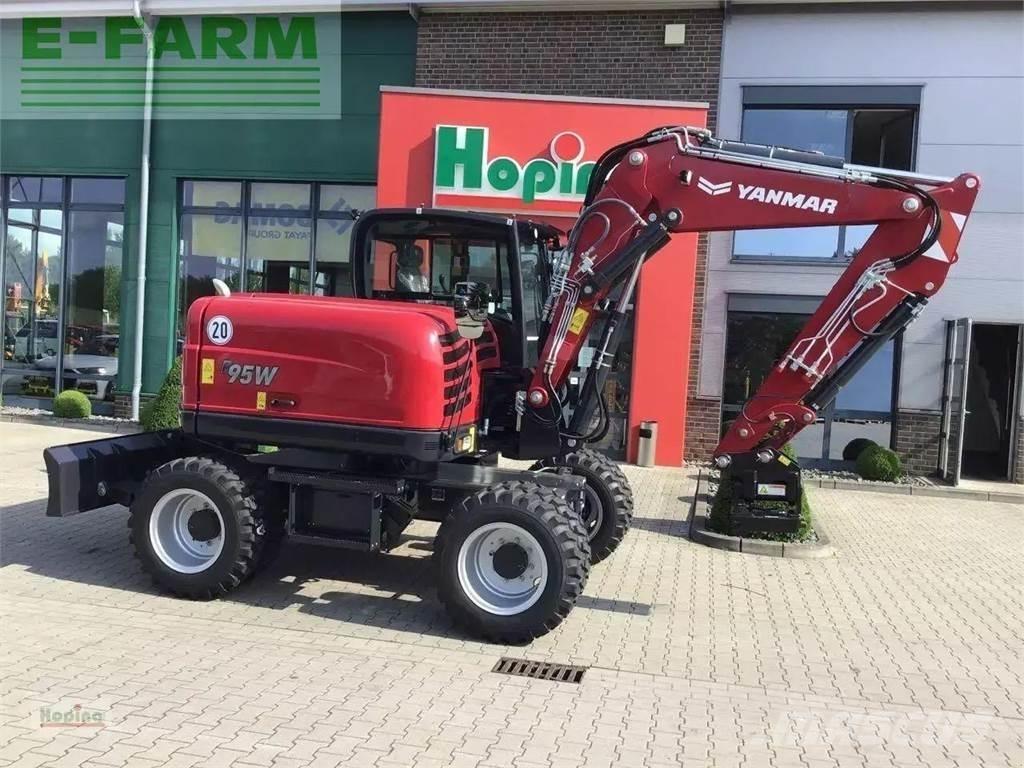 Yanmar b95w/5 Wheeled Excavators