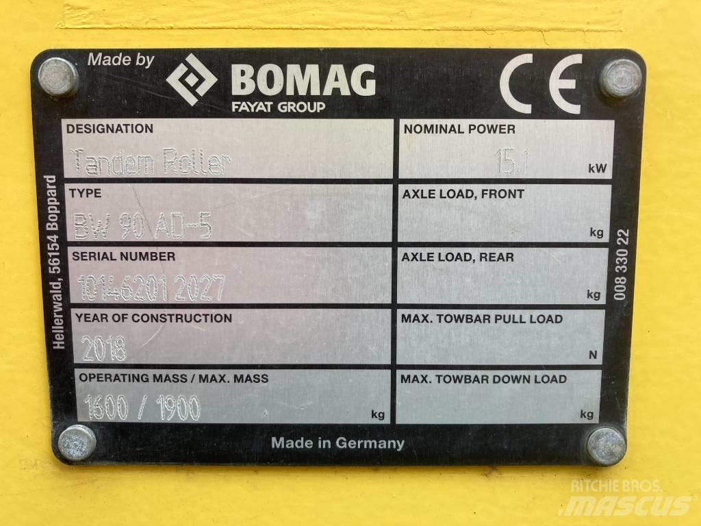 Bomag BW 90 AD-5 Twin drum rollers