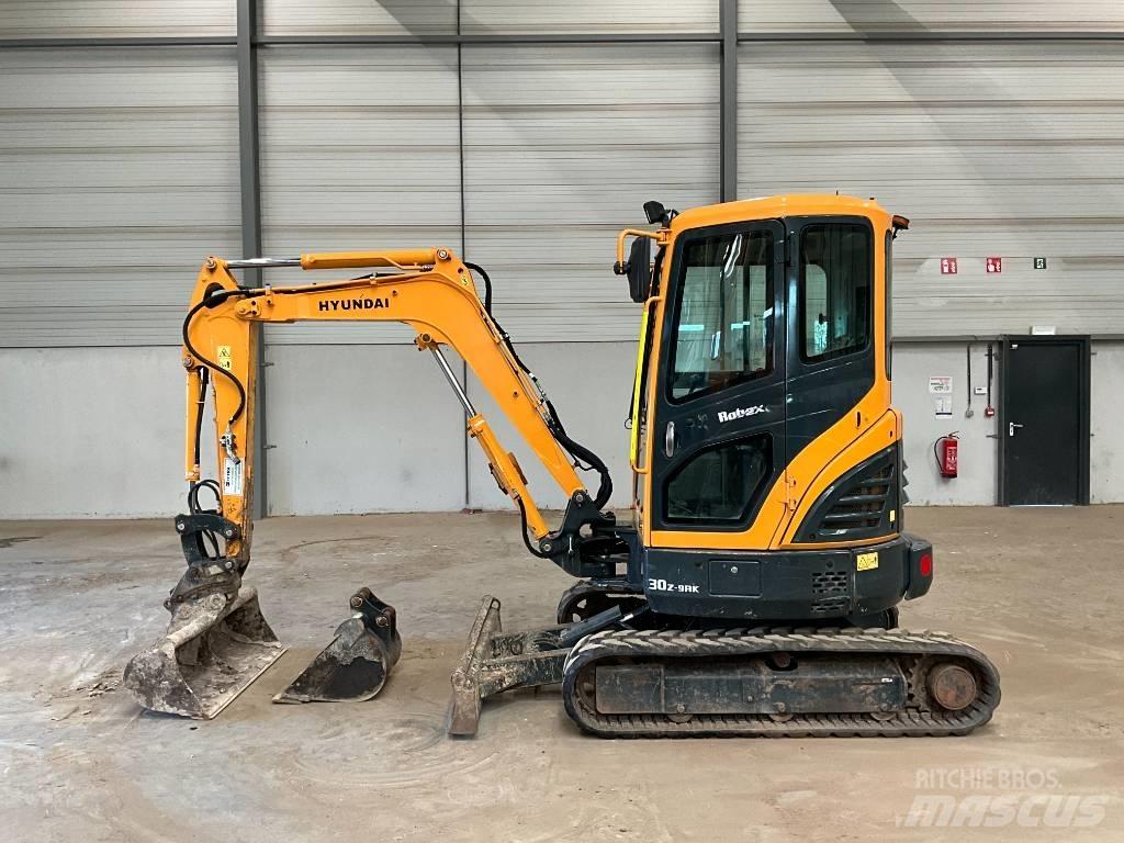 Hyundai R30 Z-9AK Mini Excavators <7t (Mini Diggers)