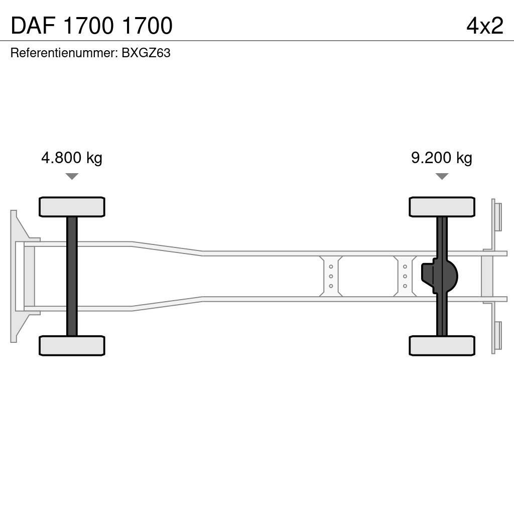 DAF 1700 1700 Mobile and all terrain cranes