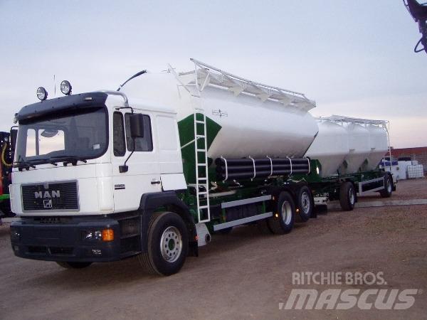 MAN 26.343 6x2 Tanker trucks