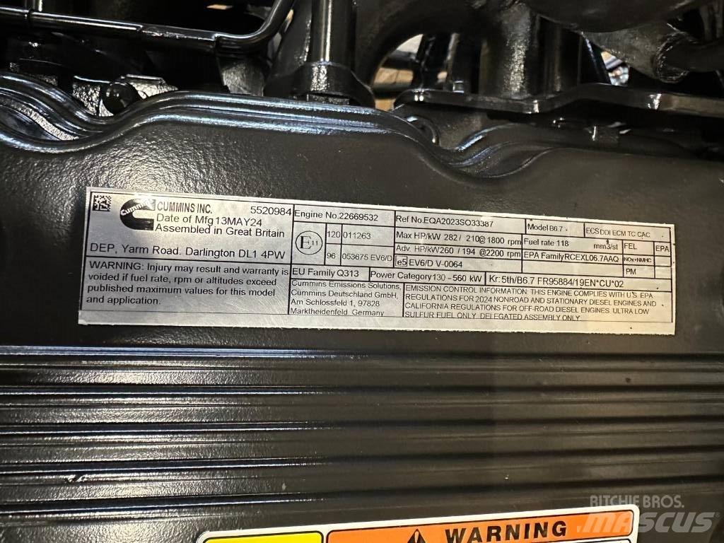 Cummins B6.7 FR95884 Farm Equipment - Others