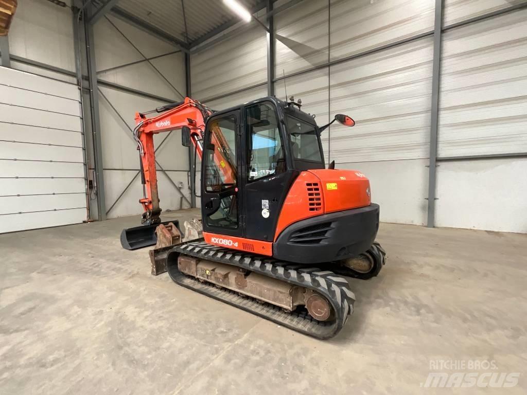 Kubota KX 080-4 Mini excavators  7t - 12t