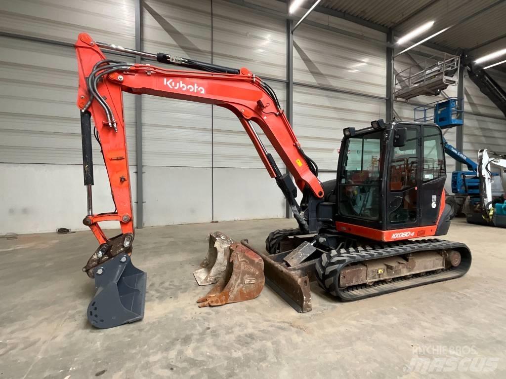 Kubota KX 080-4 Mini excavators  7t - 12t