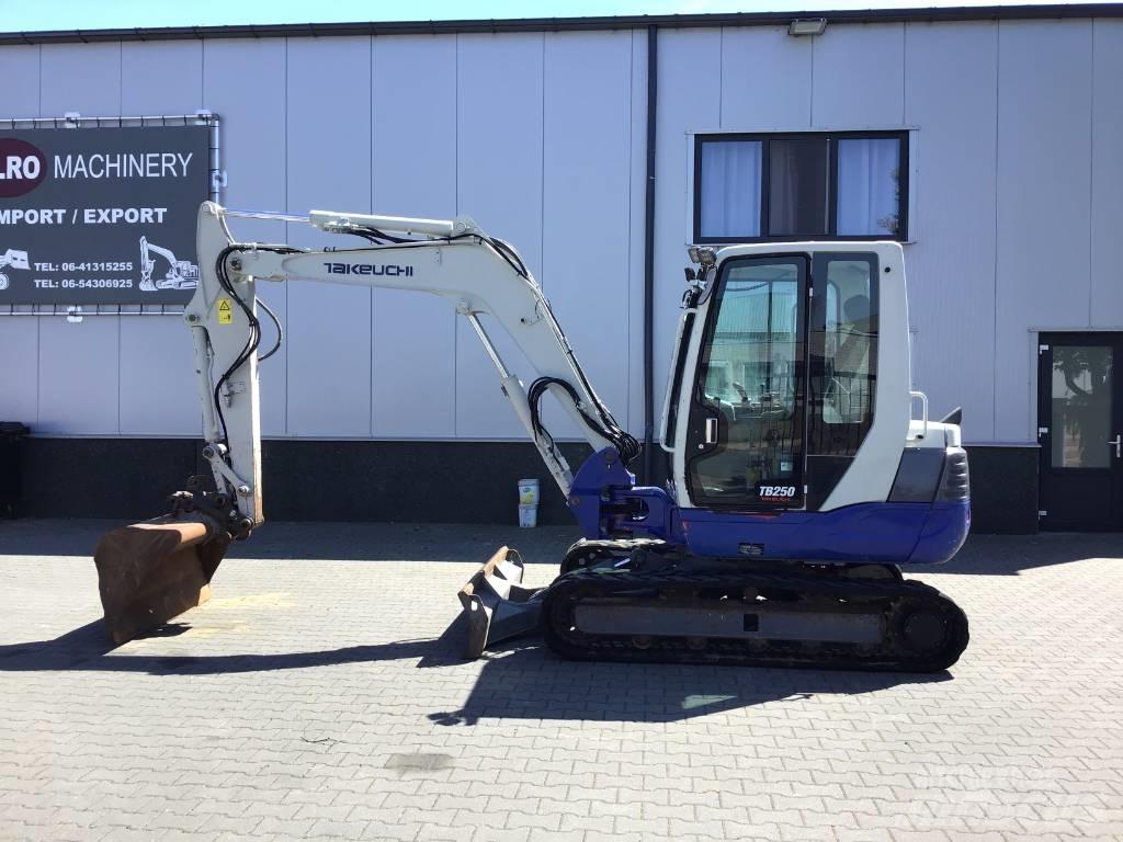 Takeuchi TB 250 Mini Excavators <7t (Mini Diggers)