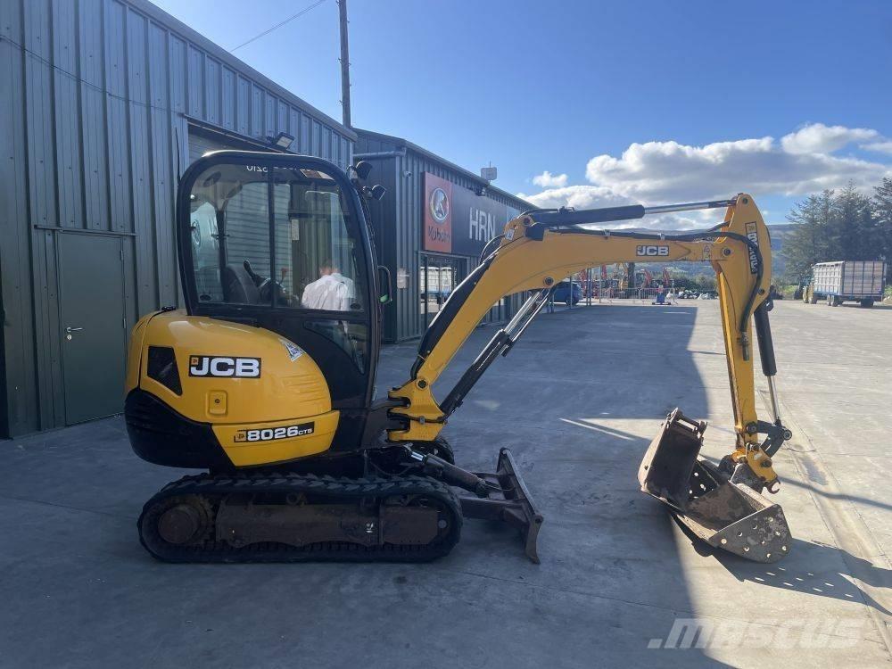 JCB 8026 Mini Excavators <7t (Mini Diggers)