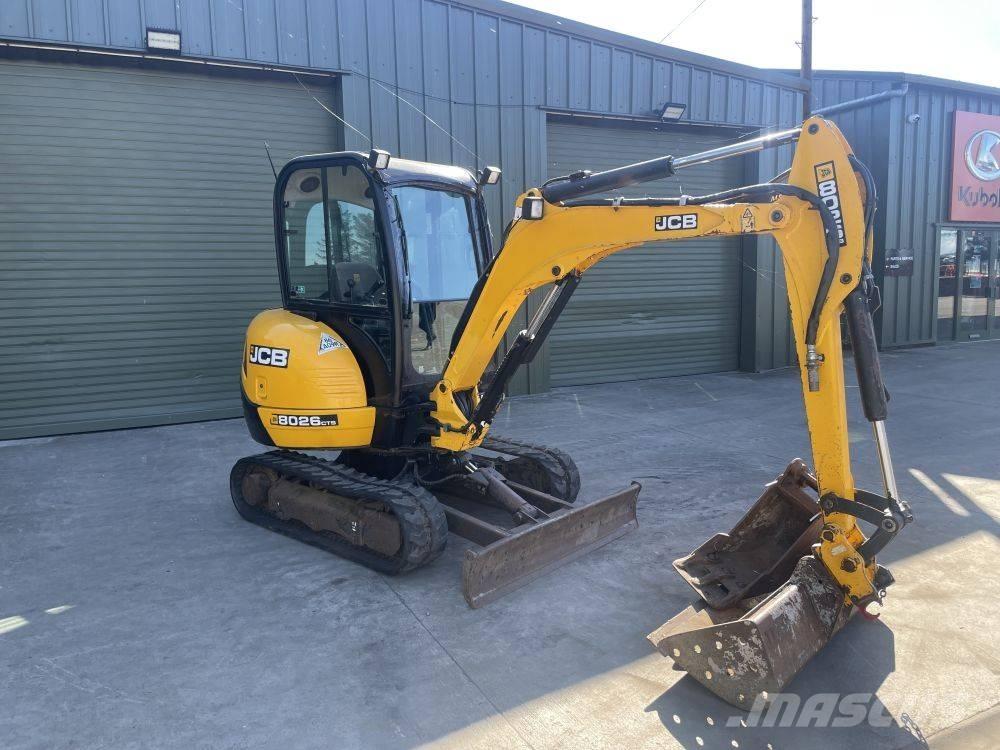 JCB 8026 Mini Excavators <7t (Mini Diggers)