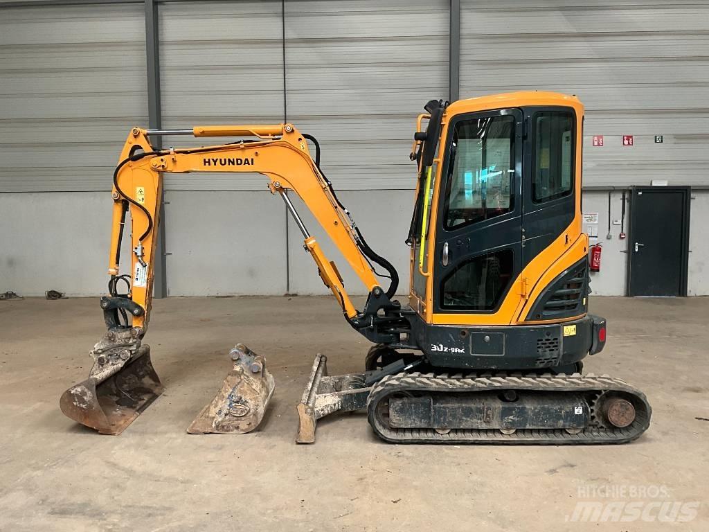 Hyundai 30 Z-9 AK Mini Excavators <7t (Mini Diggers)