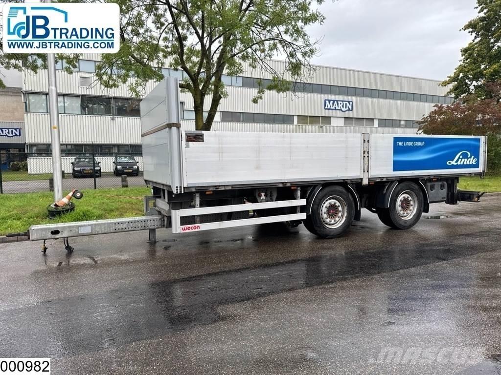 Wecon middenas Flatbed Trailers