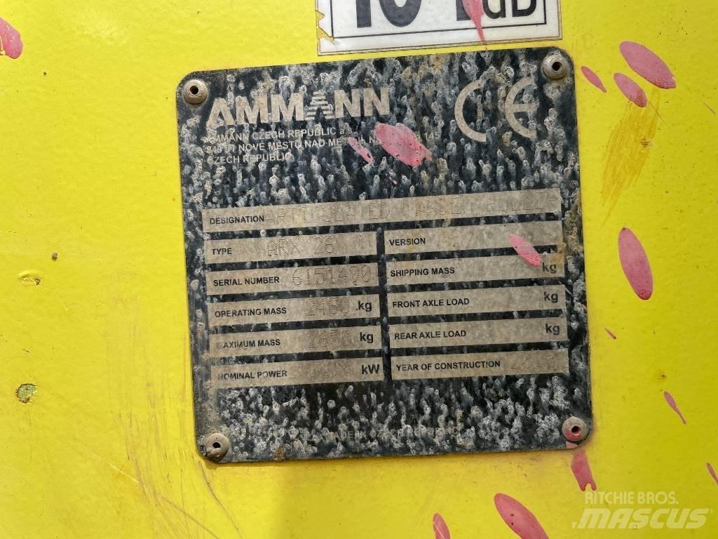 Ammann ARX 26 Twin drum rollers