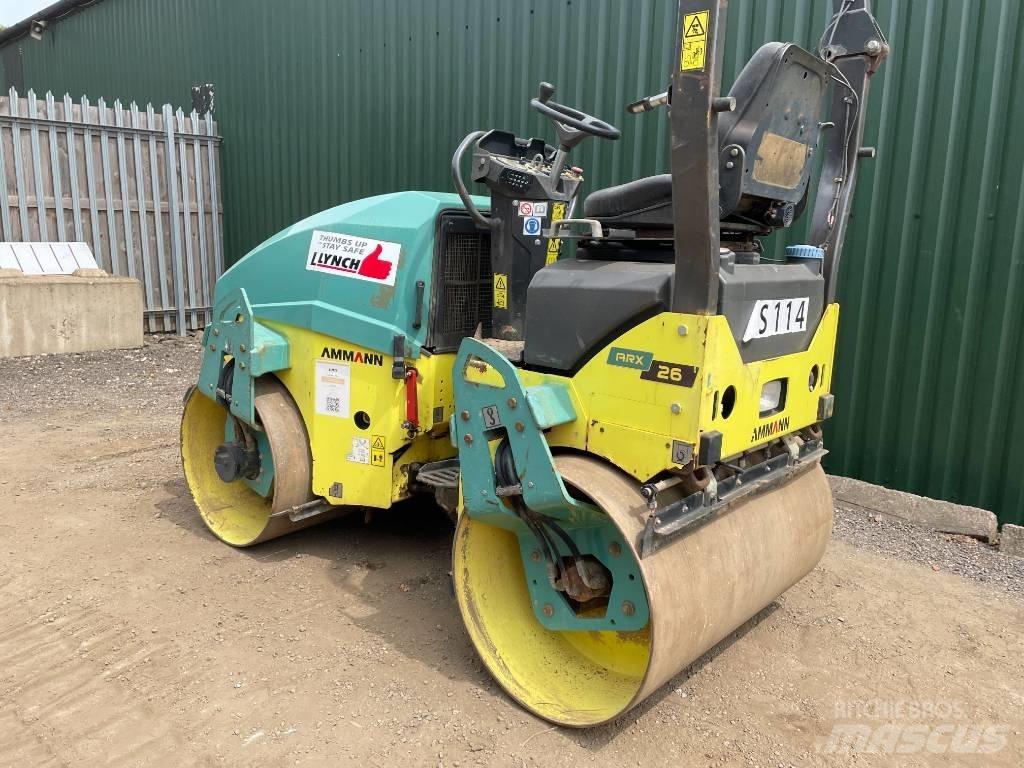 Ammann ARX 26 Twin drum rollers