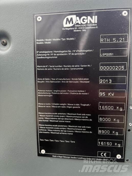 Magni RTH 5.21 Telescopic Handlers