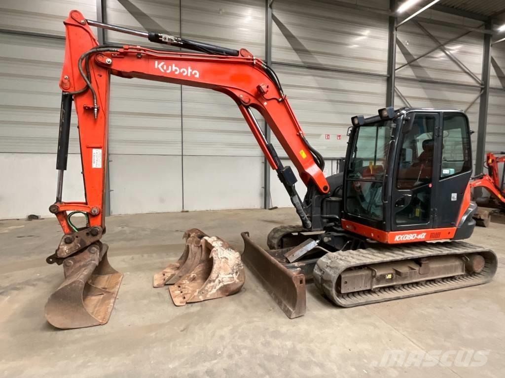 Kubota KX 080-4 A Mini excavators  7t - 12t