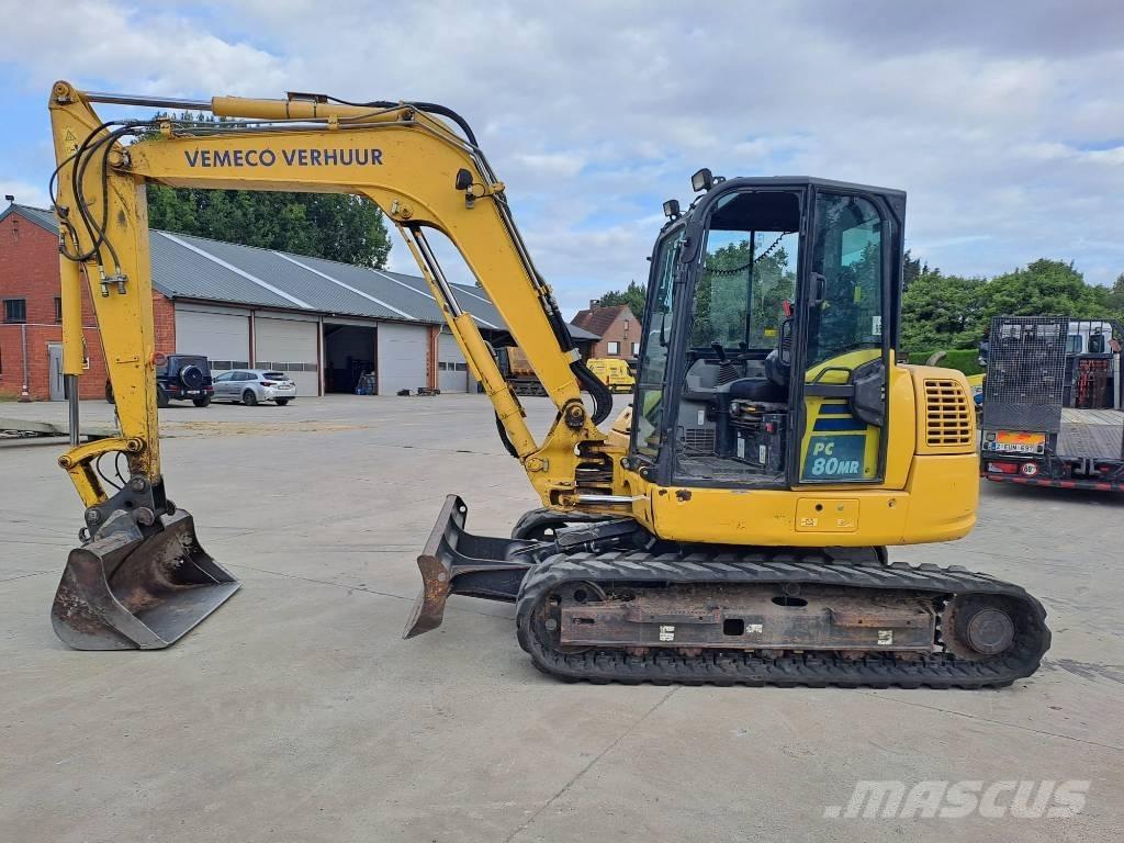Komatsu PC 80 MR-5 Mini excavators  7t - 12t