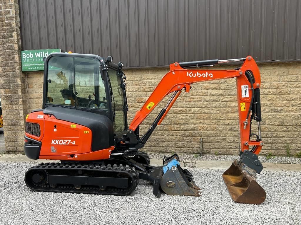 Kubota KX027-4 Mini Excavators <7t (Mini Diggers)