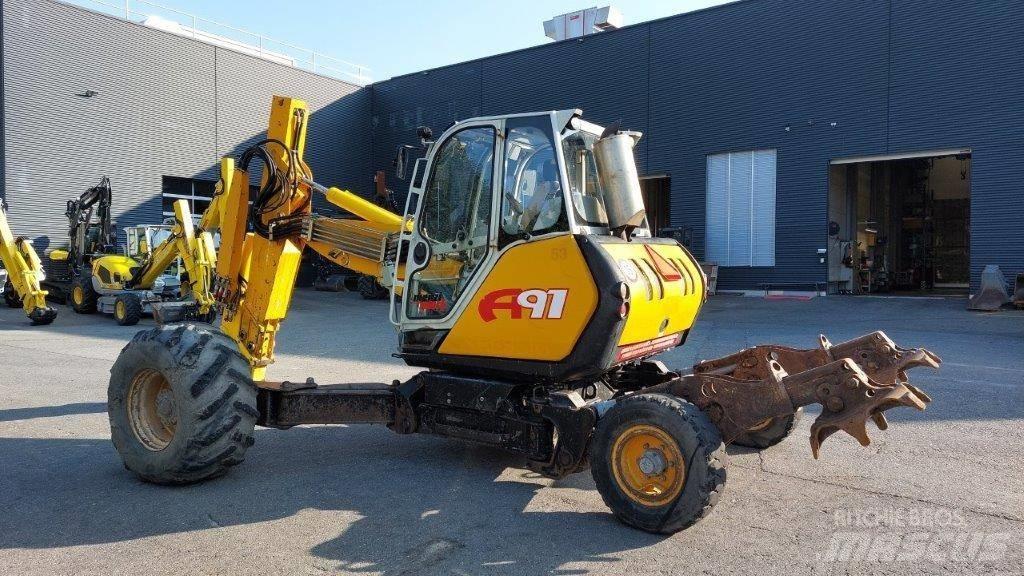 Menzi Muck A91 Mobil Wheeled Excavators