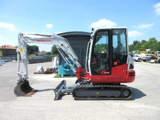 Takeuchi TB 240 Mini Excavators <7t (Mini Diggers)
