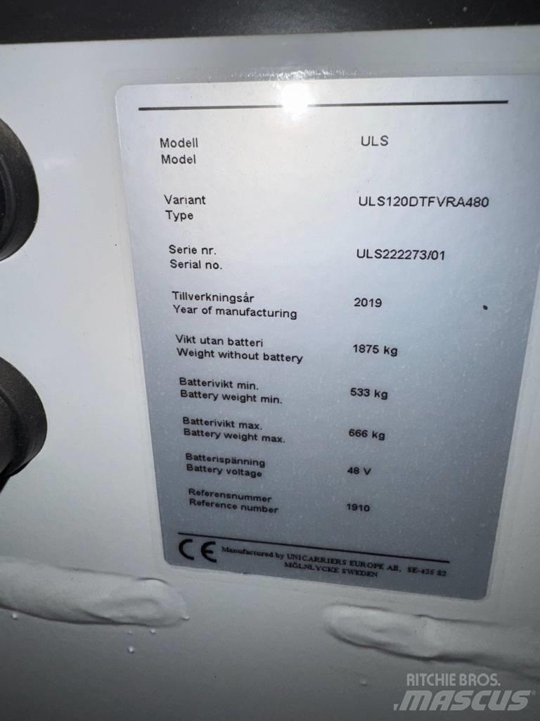 UniCarriers ULS 120 Reach trucks