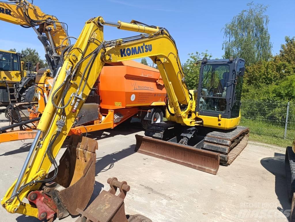 Komatsu PC 80 MR Mini excavators  7t - 12t