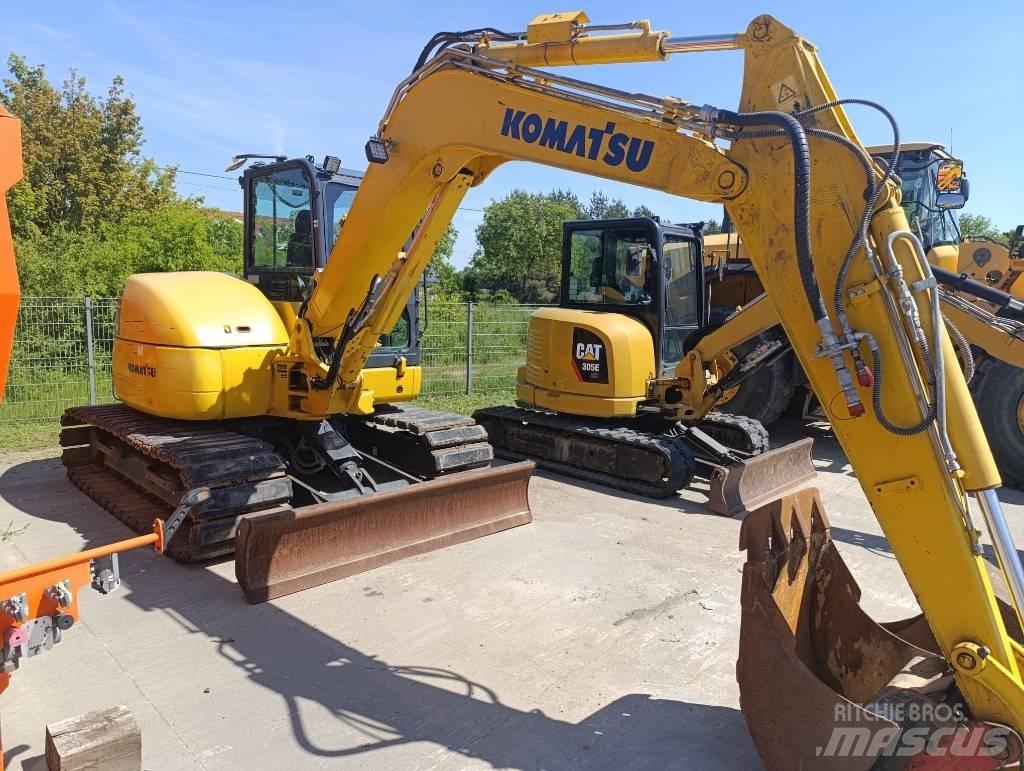 Komatsu PC 80 MR Mini excavators  7t - 12t