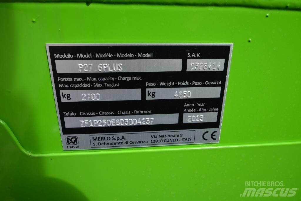 Merlo P 27.6 Plus Telescopic Handlers