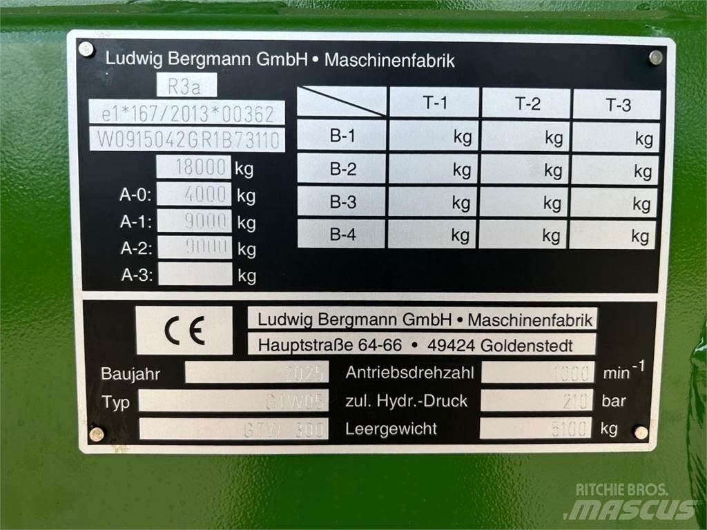Bergmann GTW 300 Speciality Trailers