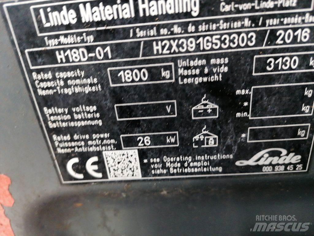 Linde H18D-02 Diesel Forklifts
