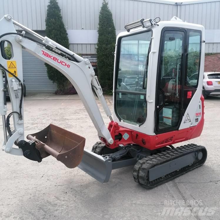 Takeuchi TB216 Mini Excavators <7t (Mini Diggers)