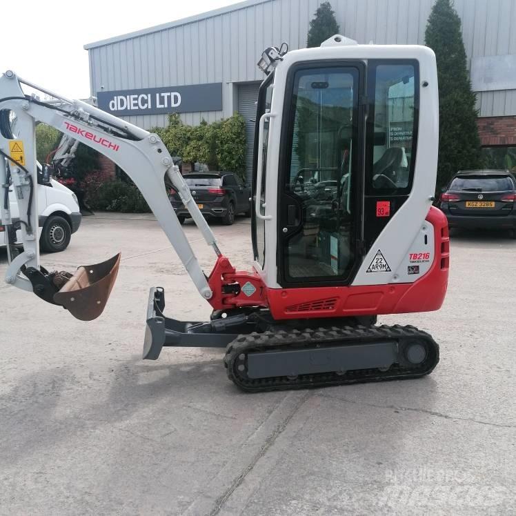 Takeuchi TB216 Mini Excavators <7t (Mini Diggers)