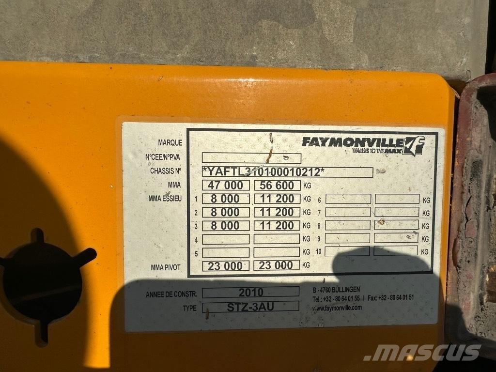 Faymonville STZ-3AU Lowboy Trailers